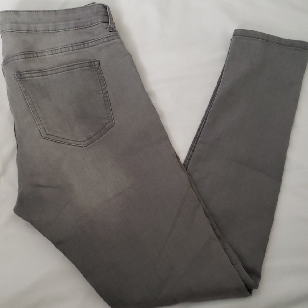 Gray jeans